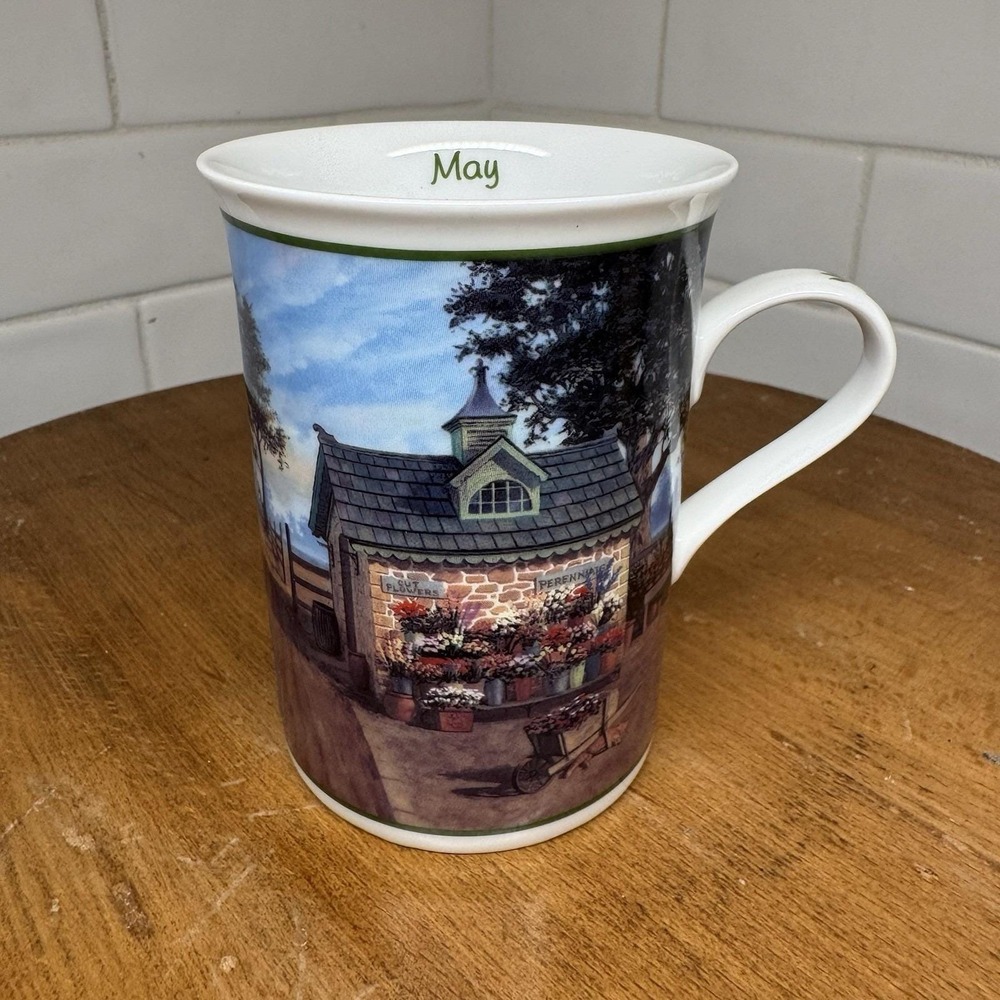 The Danbury Mint‎ John Deere Farm Year MAY mug